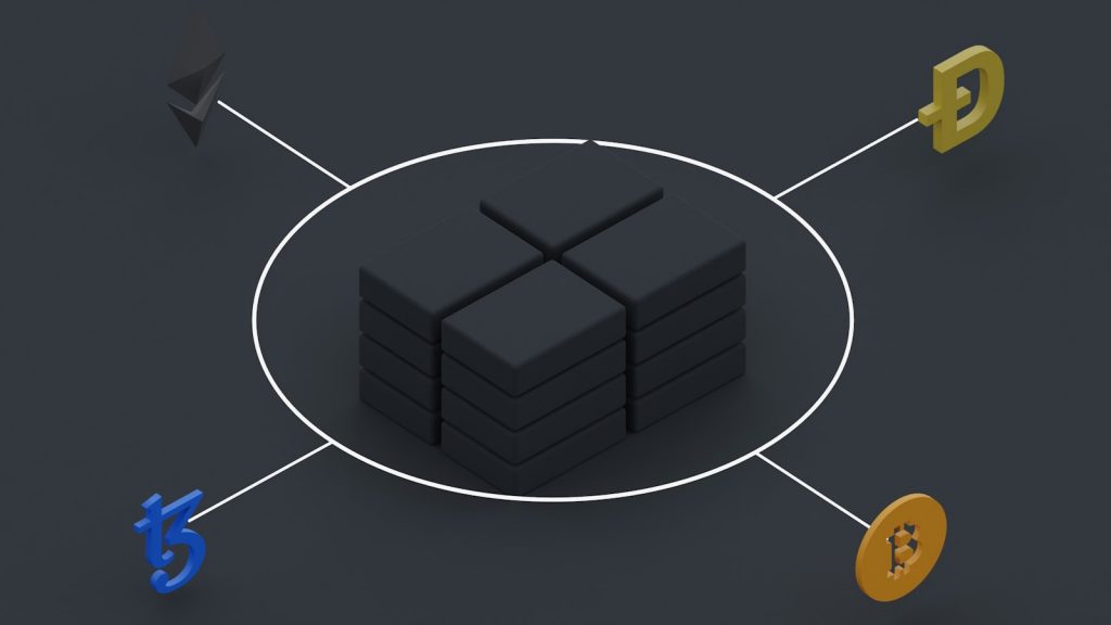 Dashboard di sviluppo blockchain con visualizzazioni di rete layer 2 e dati di TVL aggiornati al 2026