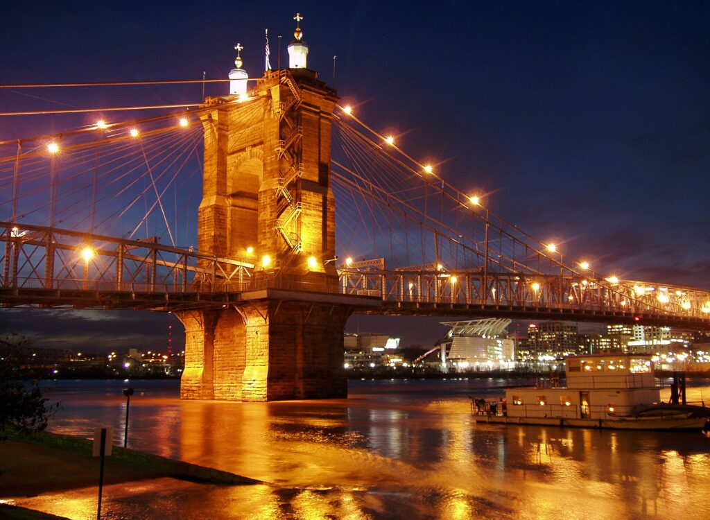 suspension bridge cables